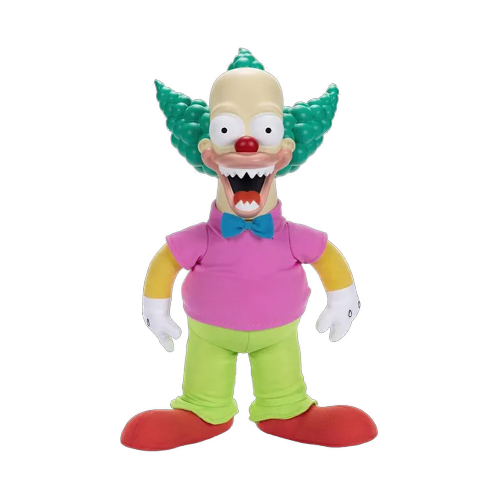 The Simpsons Krusty the Clown Talking Plush | Menkind