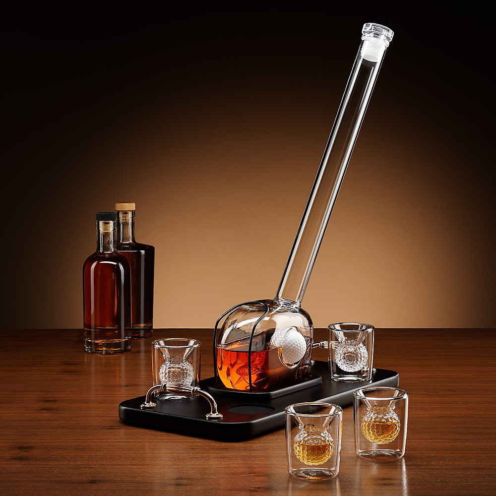 Connoisseur Creations Golf Club Decanter Set | Menkind
