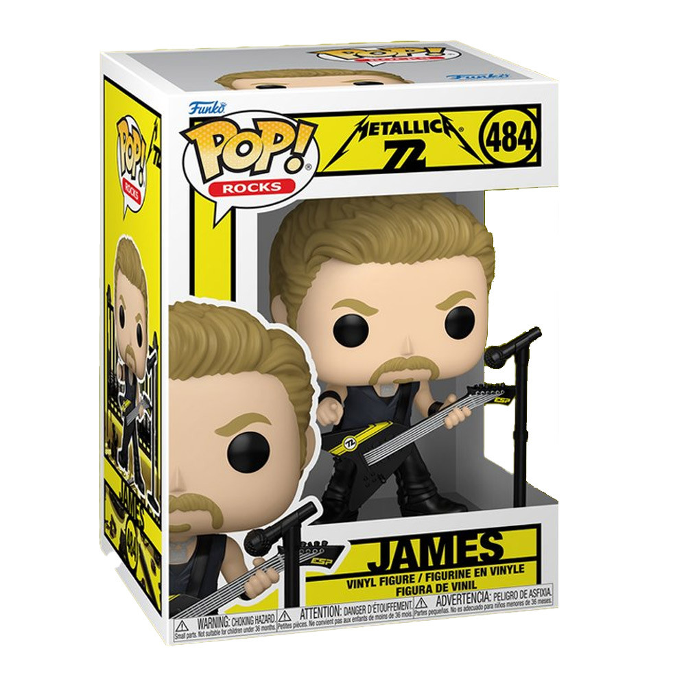 Metallica 72 Seasons James Funko Pop! Vinyl Figure | Menkind