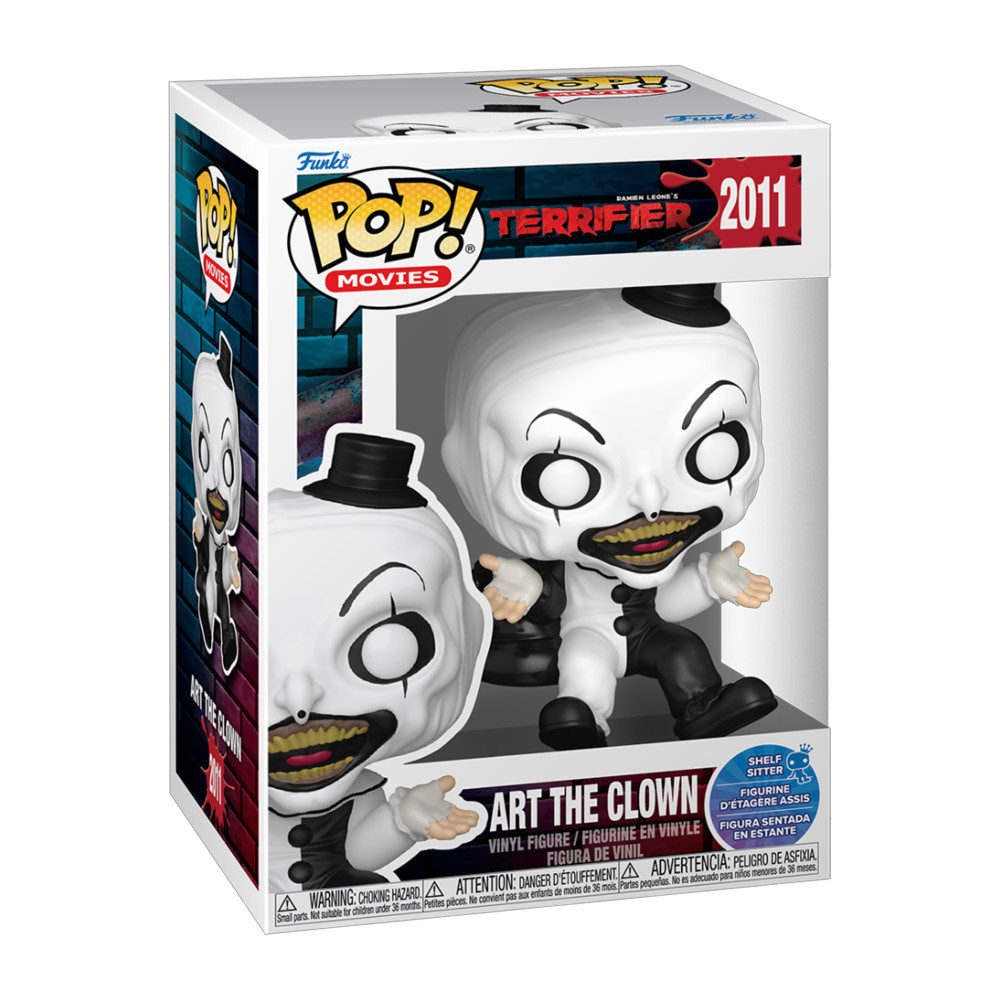 Terrifier Art the Clown Sit Funko Pop! Vinyl | Menkind