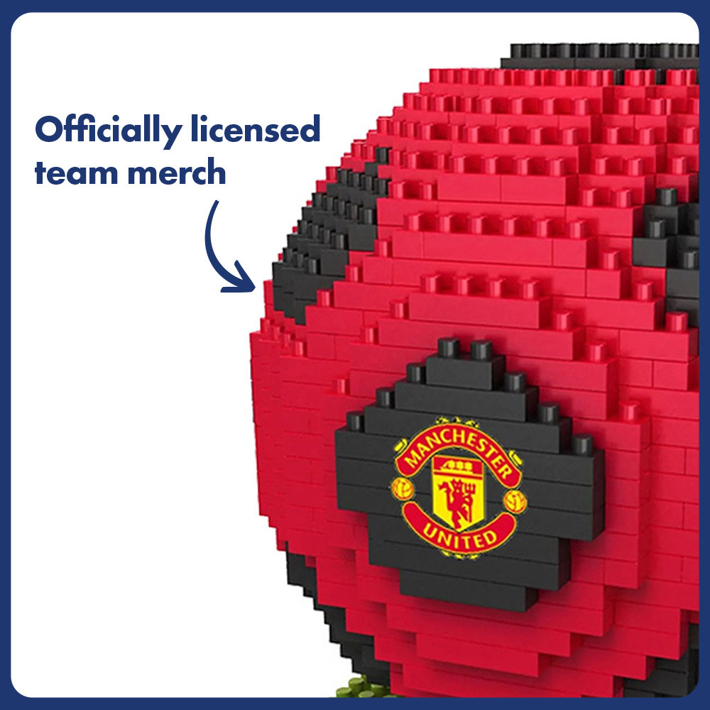 Manchester United BRXLZ 3D Football Build Set | Menkind