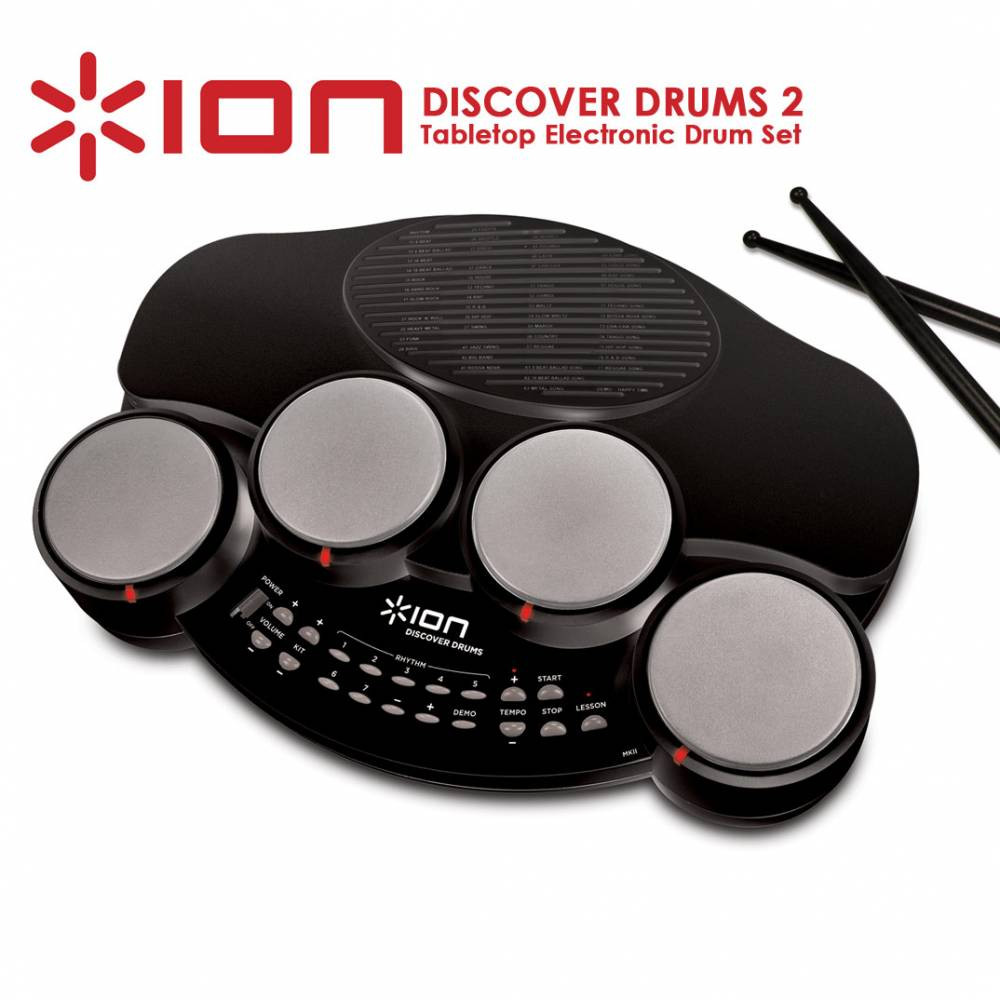 Ion Discover Drums mk2 Tabletop Electronic Drum Kit