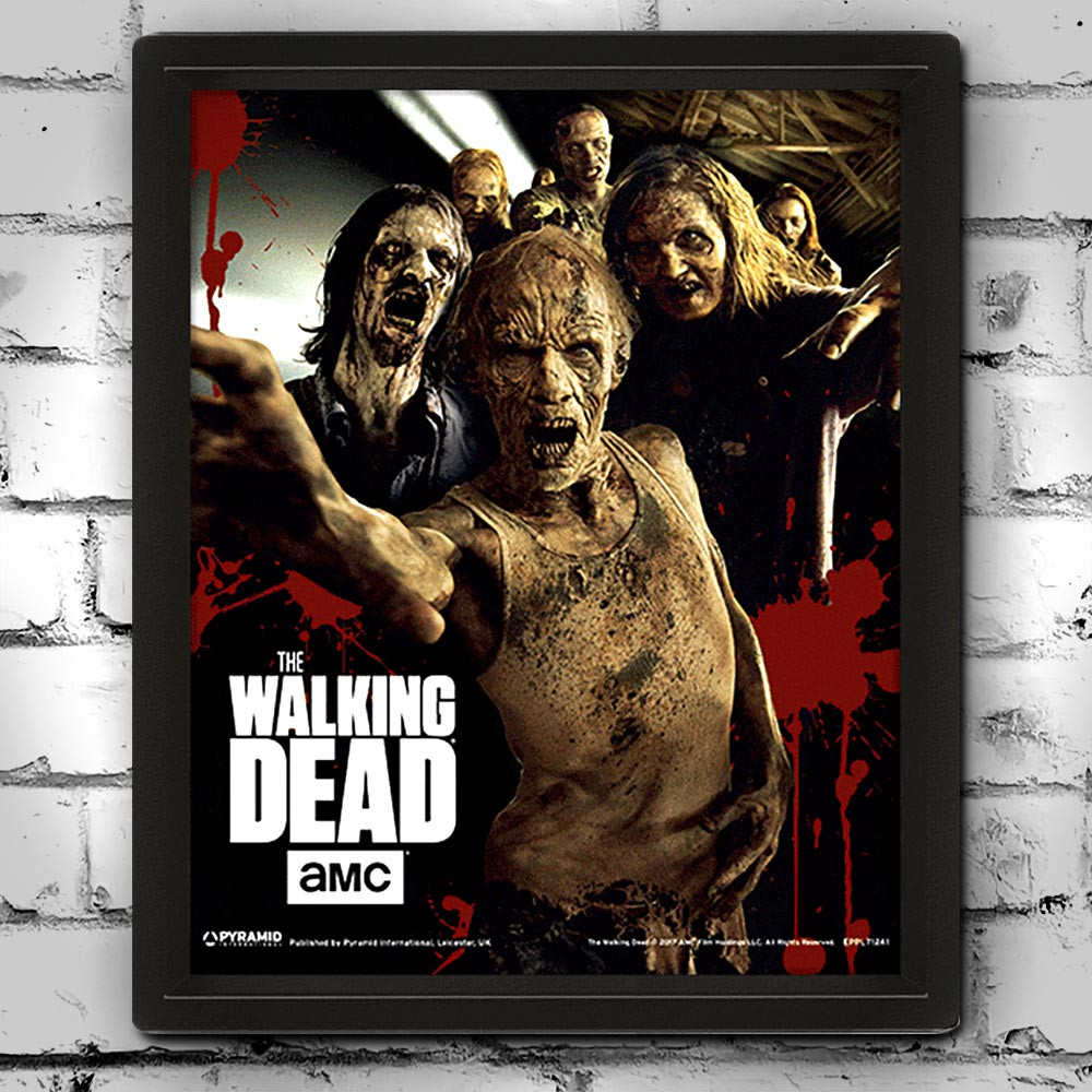 The Walking Dead Walkers 3D Art