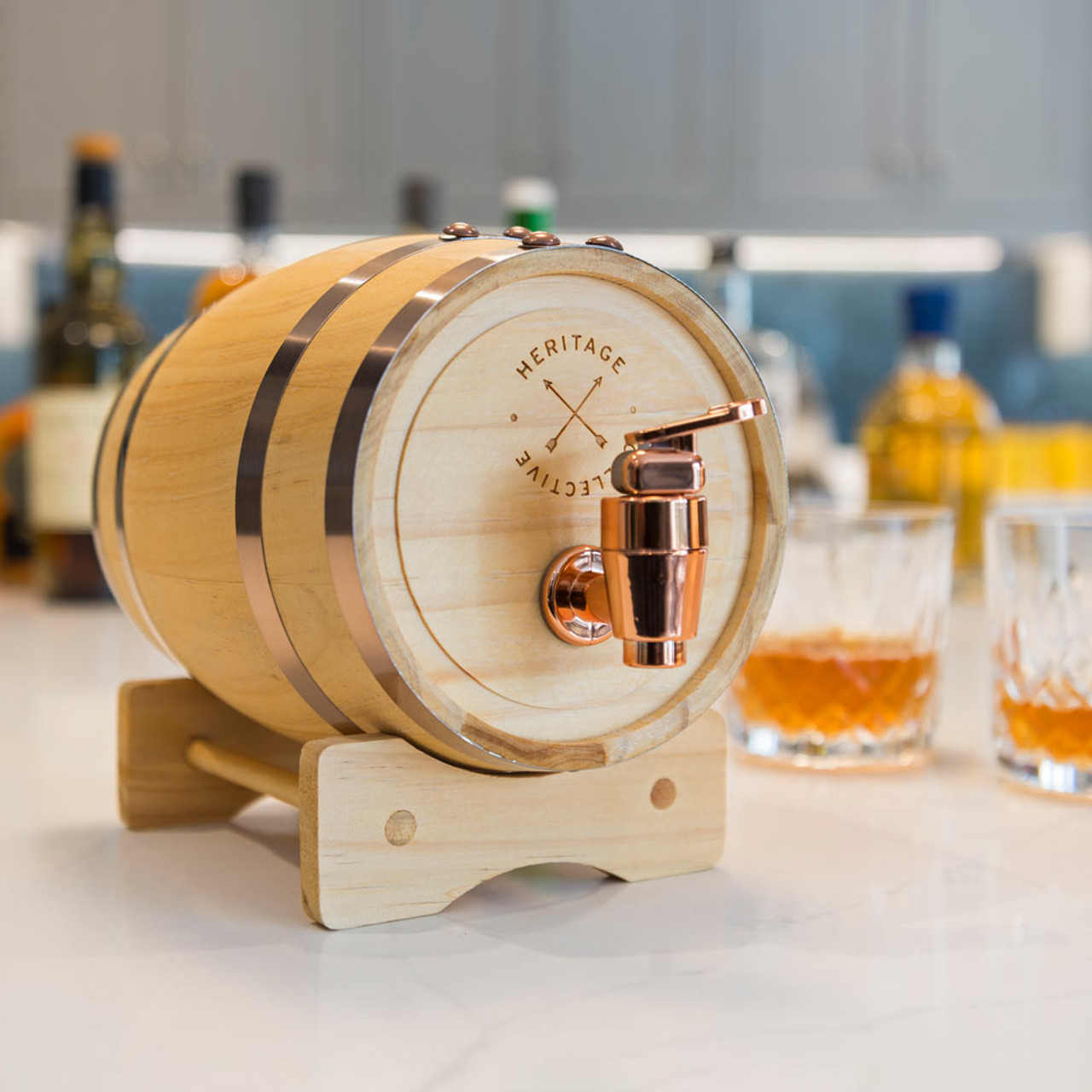 Mini Whiskey Barrel by Sharper Image