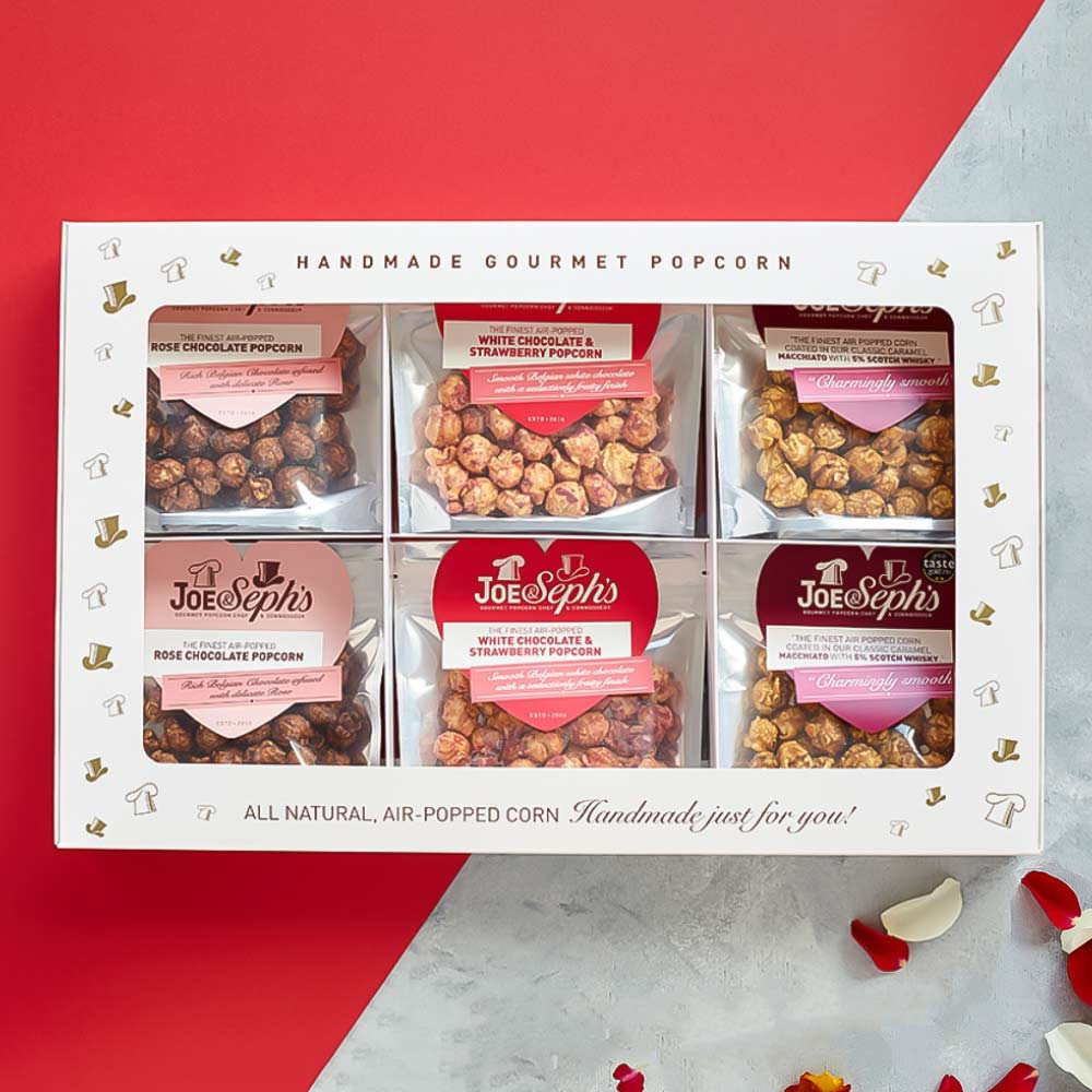 Joe & Seph’s Valentine’s Day Gourmet Popcorn Selection Box