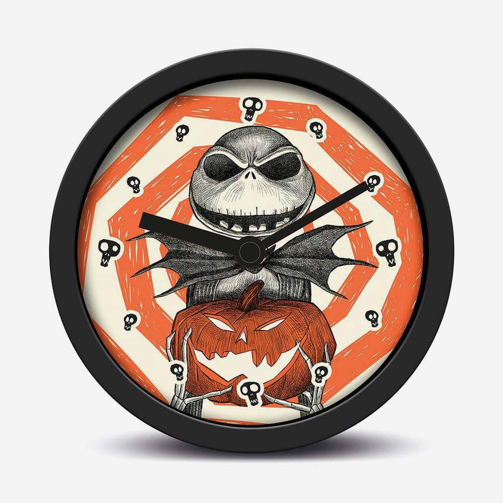 The Nightmare Before Christmas Pumpkin King Desk Clock