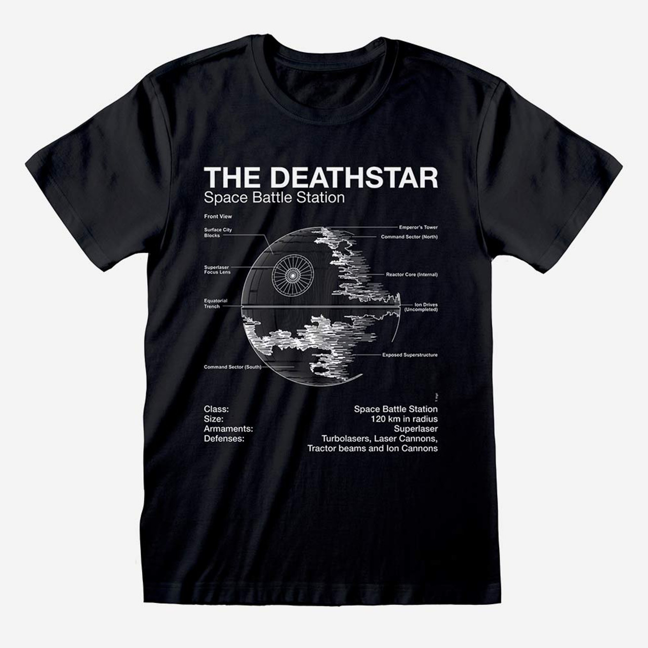 Star Wars Death Star Sketch T-Shirt