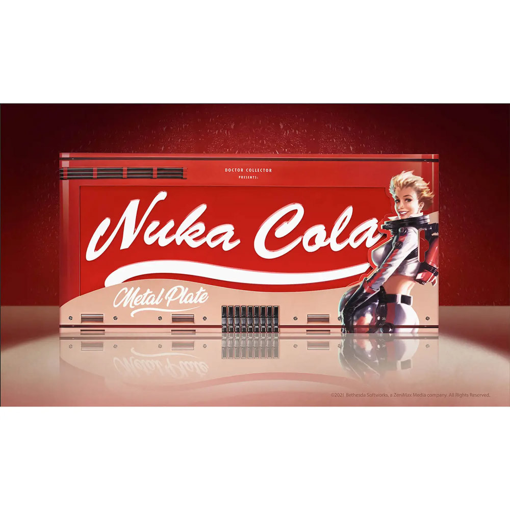 Fallout Nuka Cola Metal Signs Triple Pack Limited Edition