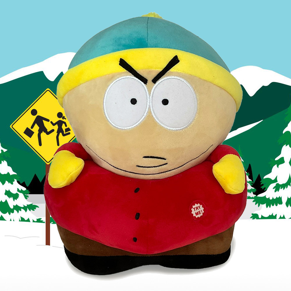 Peluche South Park Kyle 25 Cm - Super Soft, Personnage Officiel De La Série, Collection Play By Play