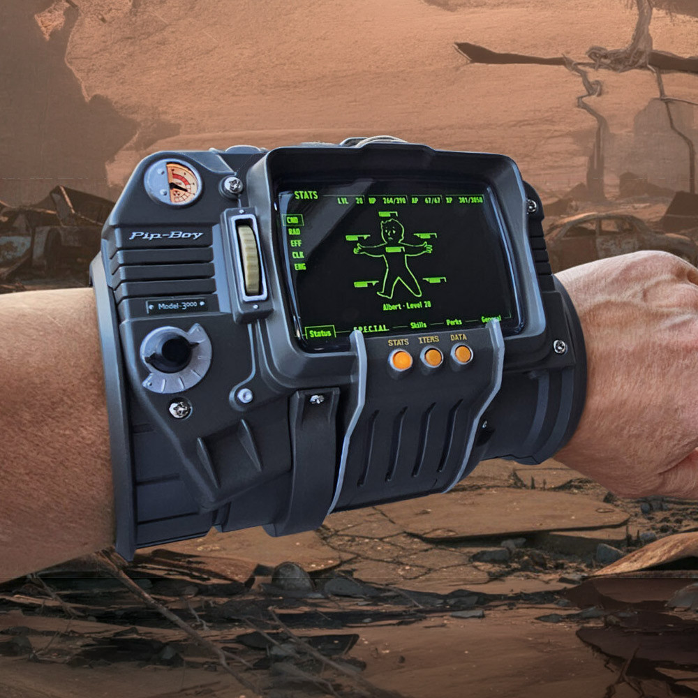 Fallout 3 New Vegas Pip-Boy 3000 Replica | Menkind