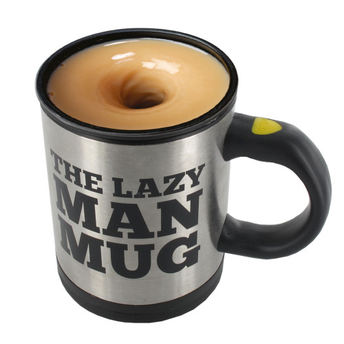 Lazy Man Self Stirring Mug