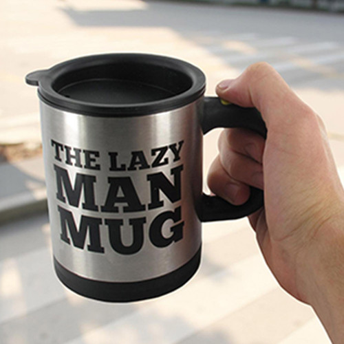 Lazy Man Self Stirring Mug