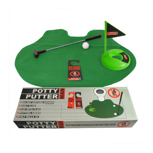 Potty Putter Toilet Golf Game