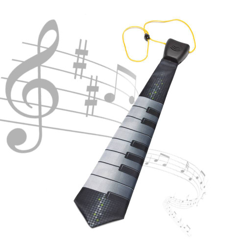 Musical Piano Tie