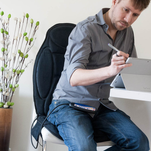 Heated Back & Seat Massage Cushion