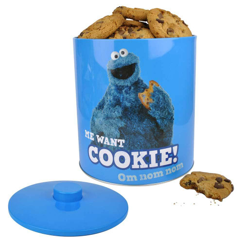 Cookie Monster Cookie Tin