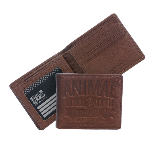 Dracula Leather Wallet (Brown)