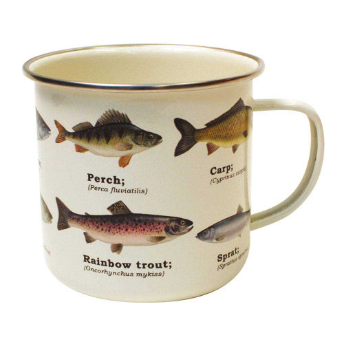 Ecologie Fish Enamel Mug
