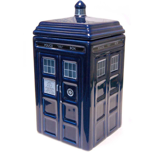 Doctor Who Tardis Ceramic Cookie Jar Version 1