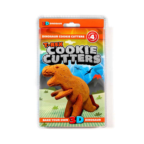 3D Dinosaur Cookie Cutters T-Rex