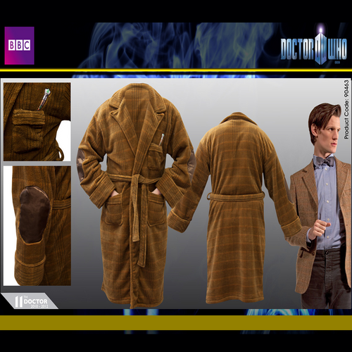 Doctor Who Eleventh Doctor Matt Smith Dressing Gown