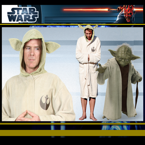 Star Wars Yoda Dressing Gown