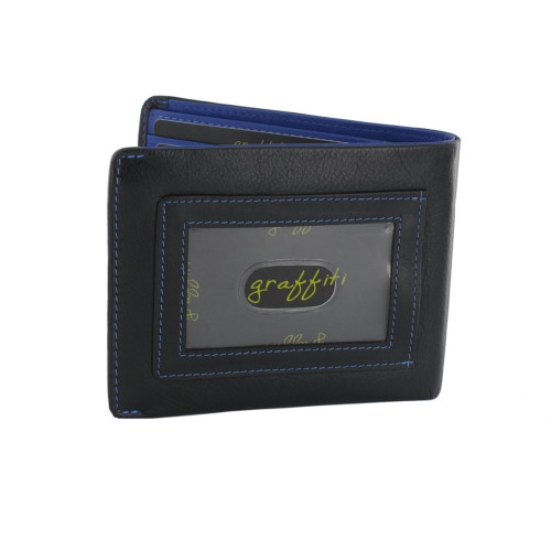 Blue Bifold Wallet