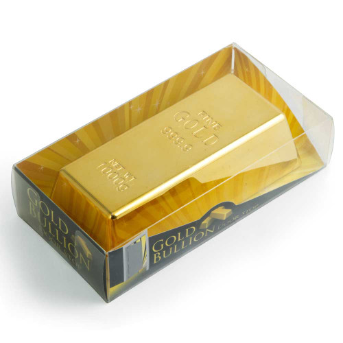 Gold Bullion Paperweight Doorstop