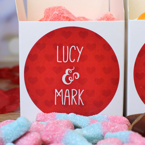 Personalised "I Love You" Sweet Words Gift Boxes