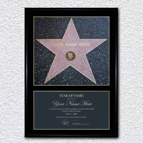 Personalised Star of Fame