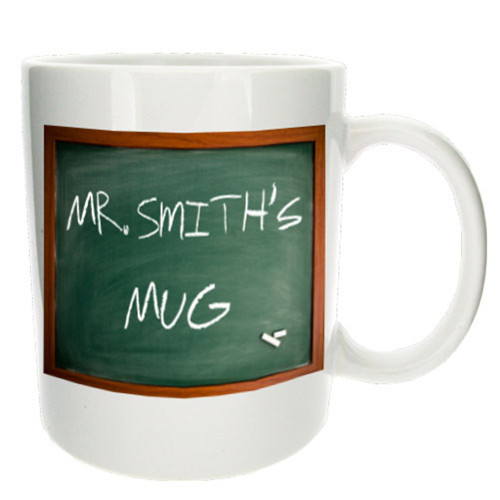 Personalised Name on The Blackboard Mug