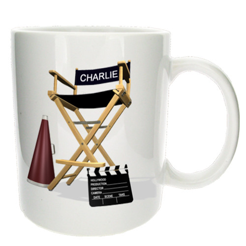 Personalised Director's Chair Mug