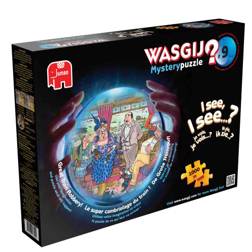 Wasgij Mystery Great Train Robbery 1000 Piece Puzzle