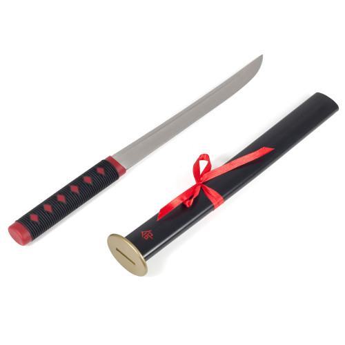 Samurai Sword Kitchen Knife & Stand