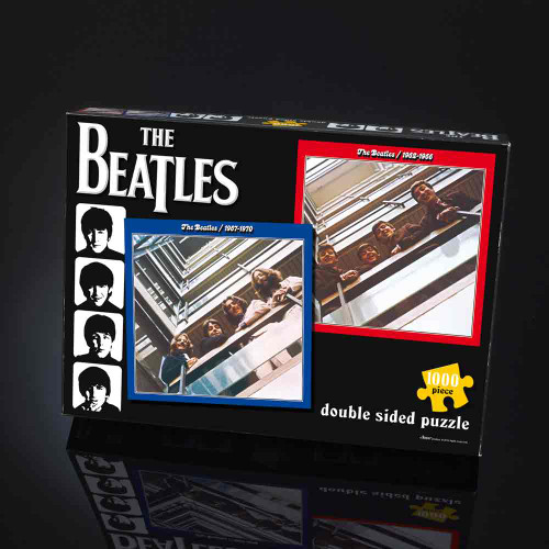 The Beatles Red & Blue Jigsaw Puzzle