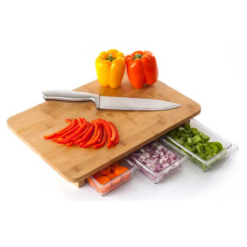 Quirky Mocubo - One Stop Chop Chopping Board