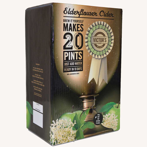 20 Pint Elderflower & Apple Cider Home Brewing Kit