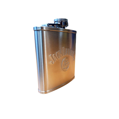 Jack Daniel's No. 7 Stainless Steel Hip Flask