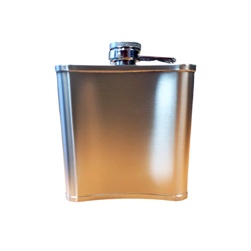 Jack Daniel's No. 7 Stainless Steel Hip Flask
