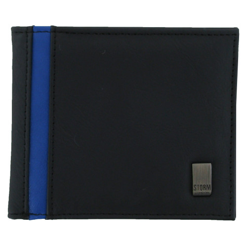 Farnley Wallet Black/Blue