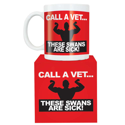 These Swans Are Sick Mug