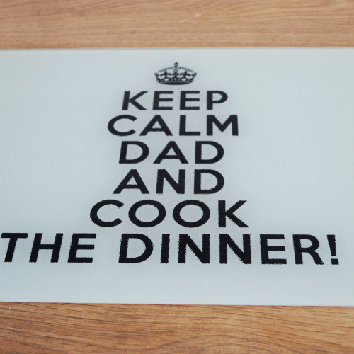 Personalised Keep Calm Chopping Board