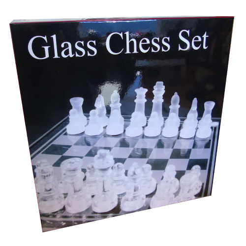 Glass Chess Set - Medium