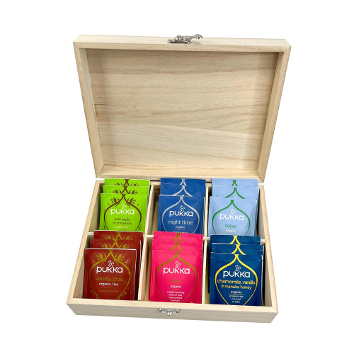 Personalised Wooden Tea Box