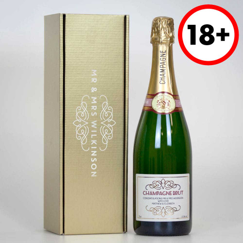 Personalised Champagne Version 1