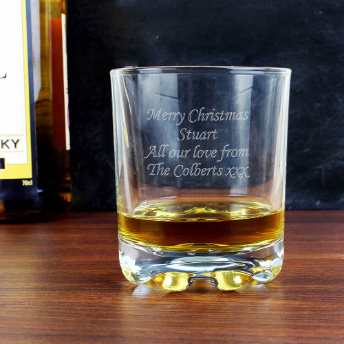 Personalised Stern Whisky Tumbler