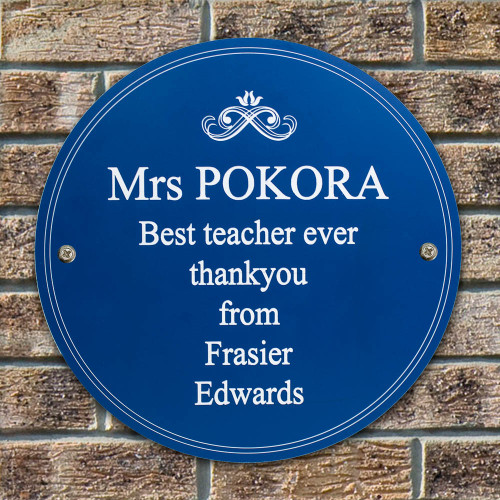 Personalised Heritage Plaque