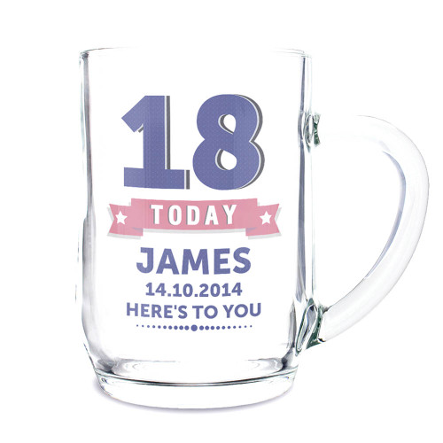 Personalised Birthday Star Tankard