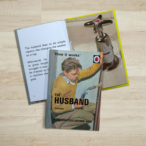 Personalised Ladybird The Husband Book