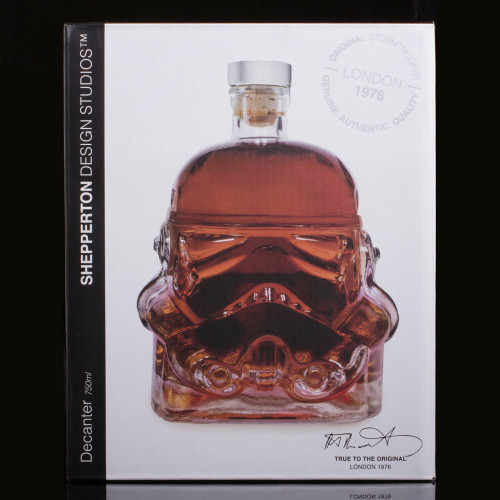 Stormtrooper Decanter in packaging